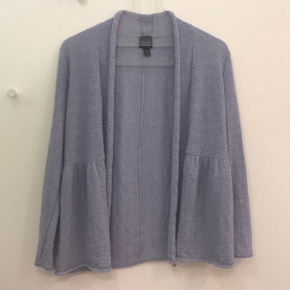 Eileen Fisher Open Cardigan Light Purple size M